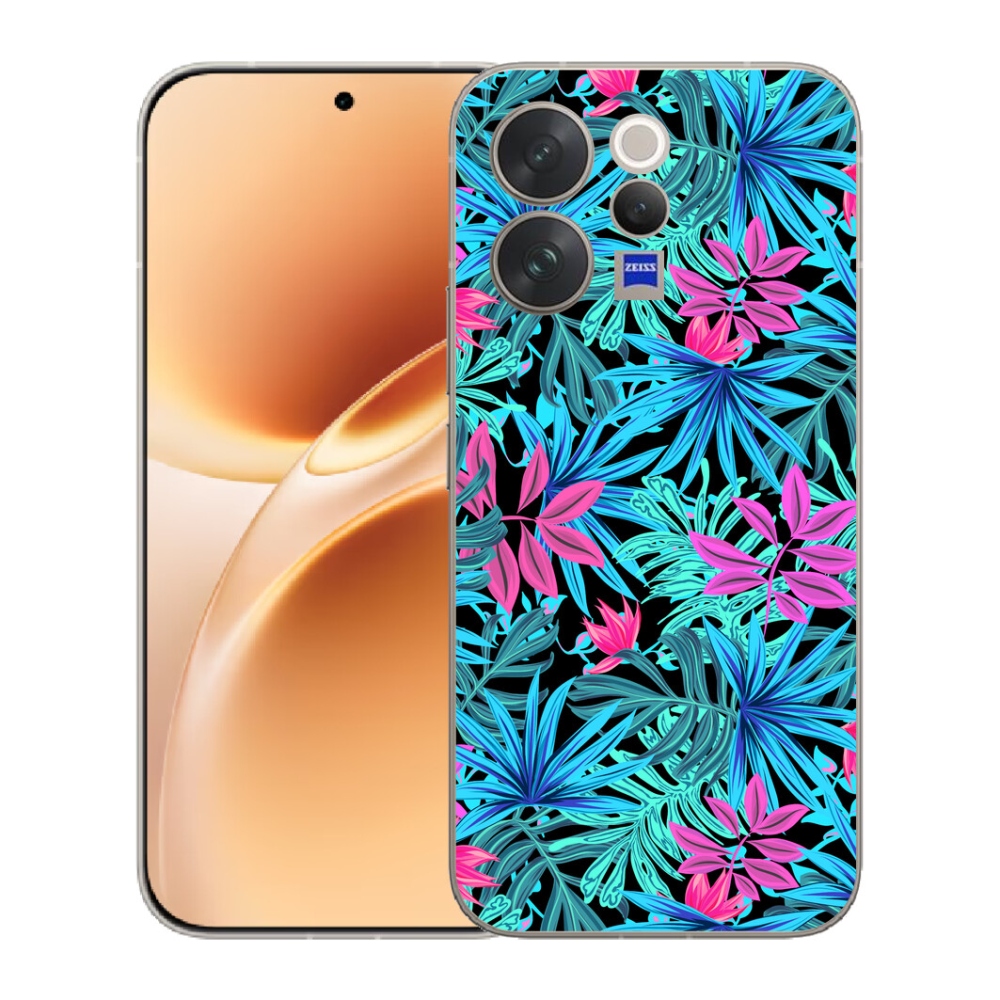 mmCase géltok a Vivo V70-hez – virágok 3