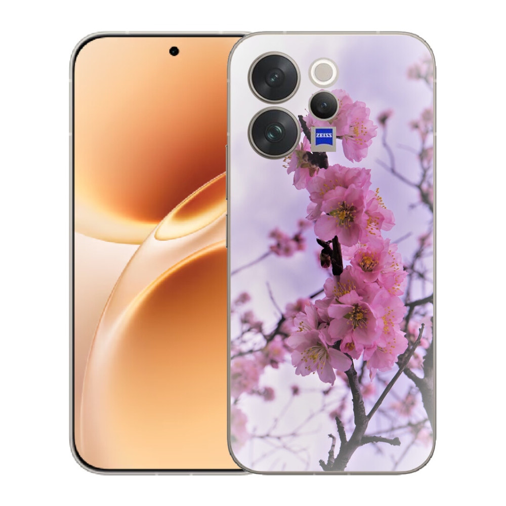 mmCase géltok a Vivo V70-hez – virágok 7