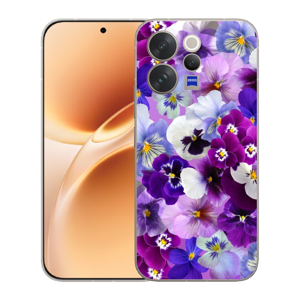 mmCase géltok a Vivo V70-hez – virágok 9