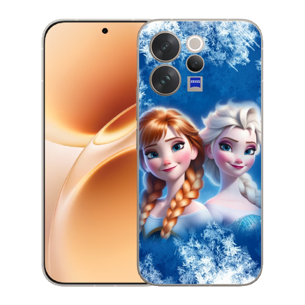 mmCase gél tok a Vivo V70-hez – Jégkirályság 2