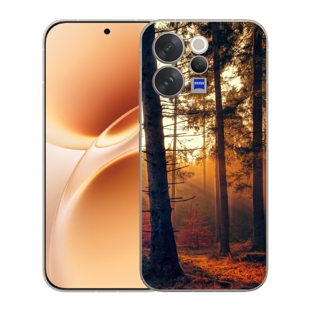 mmCase gélhuzat a Vivo V70-hez – fekete