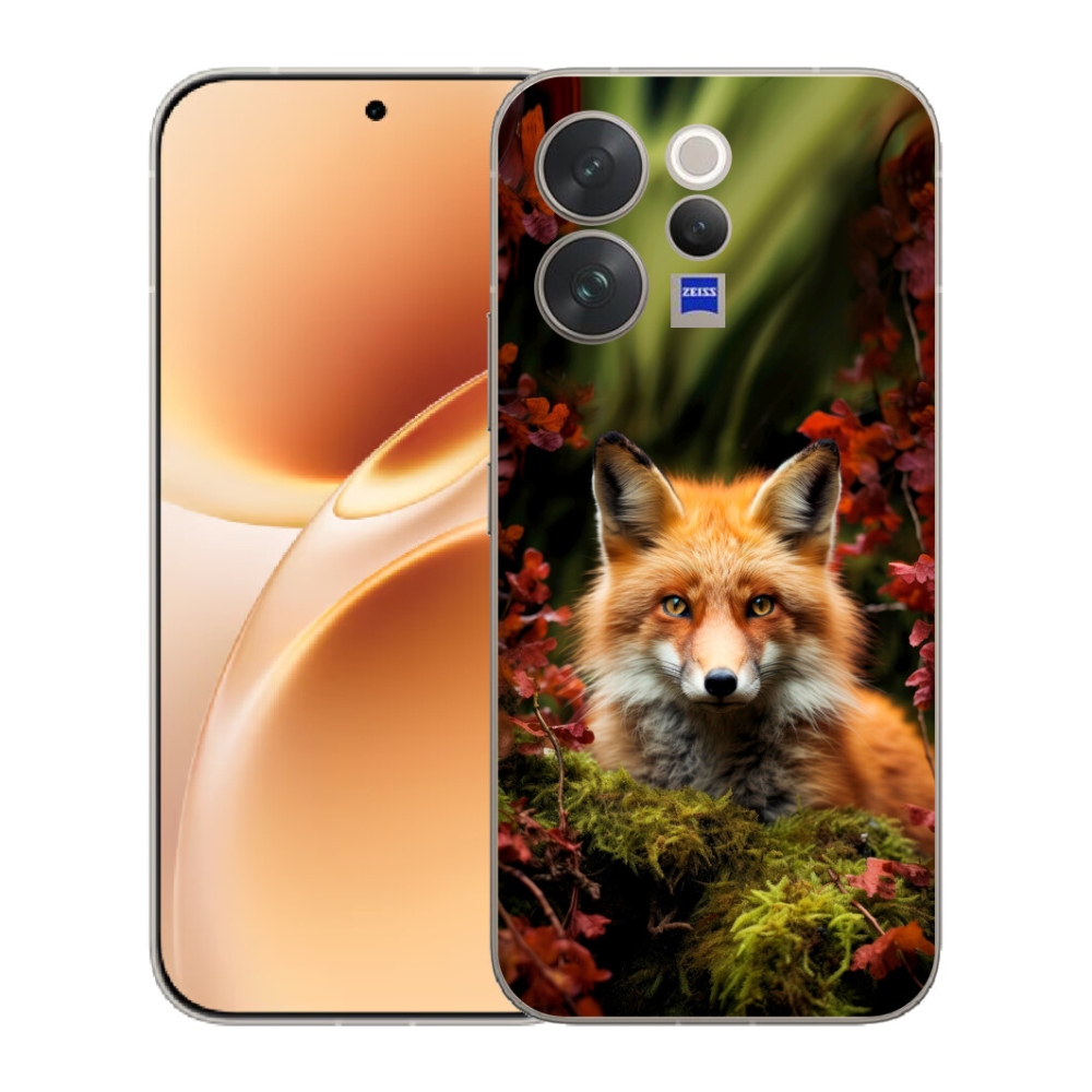 mmCase géltok a Vivo V70-hez – róka az erdőben