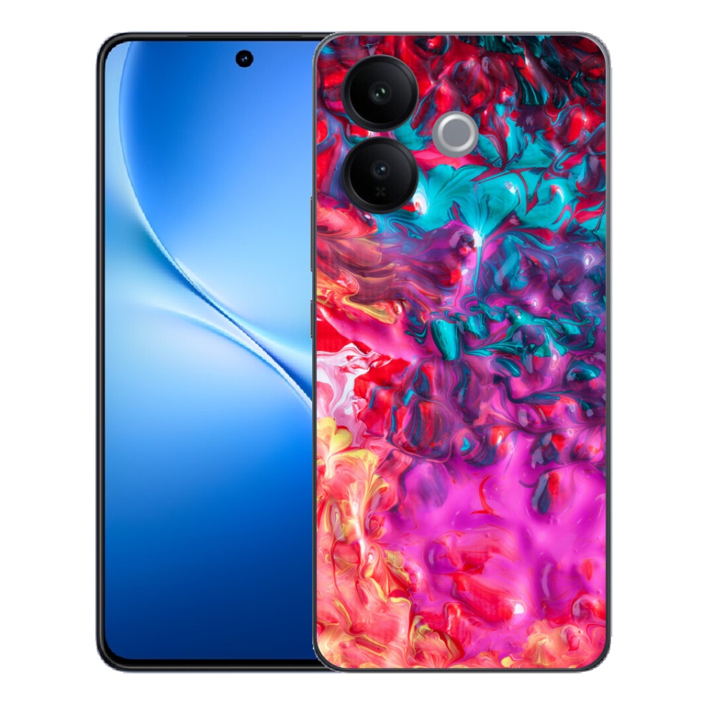 mmCase gél tok a Vivo V70 Lite 5G-hez – absztrakt 27