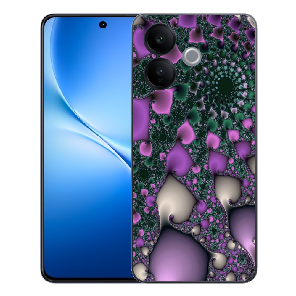 mmCase gél tok a Vivo V70 Lite 5G-hez – absztrakt 7