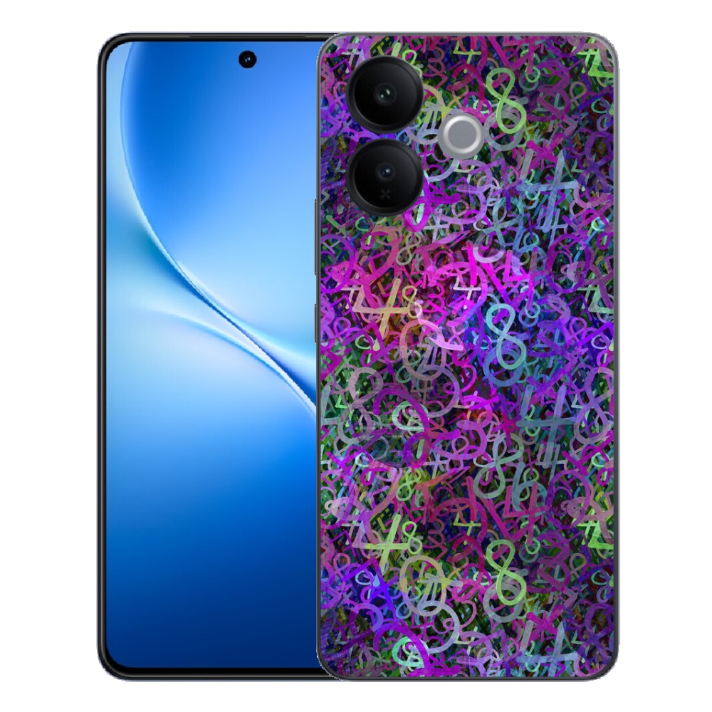 mmCase gélhuzat a Vivo V70 Lite 5G-hez – absztrakt motívum 25