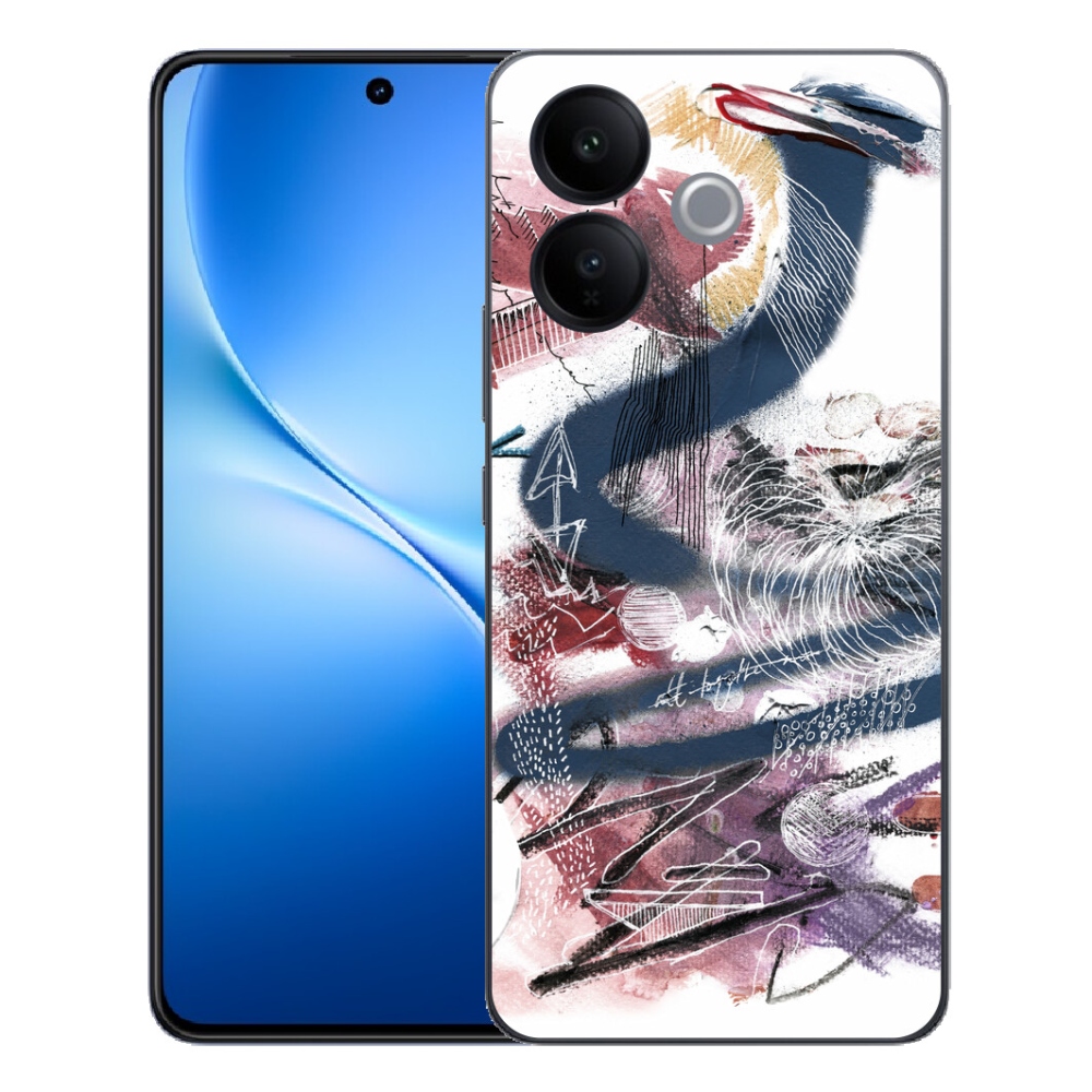 mmCase géltok a Vivo V70 Lite 5G-hez – absztrakt motívum 28