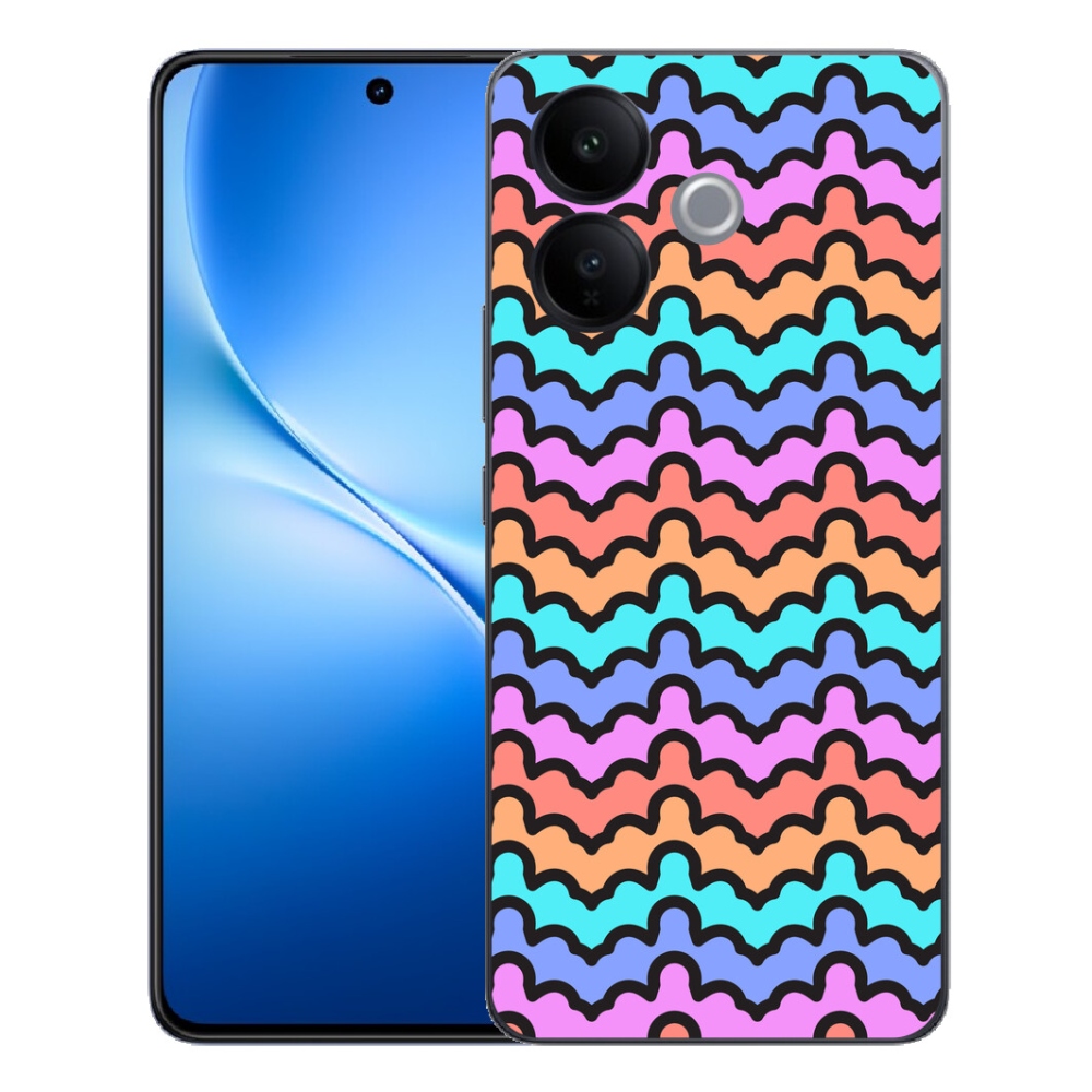mmCase gélhuzat a Vivo V70 Lite 5G-hez – absztrakt motívum 30