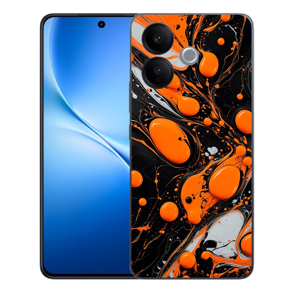 mmCase gélhuzat a Vivo V70 Lite 5G-hez – absztrakt motívum 41