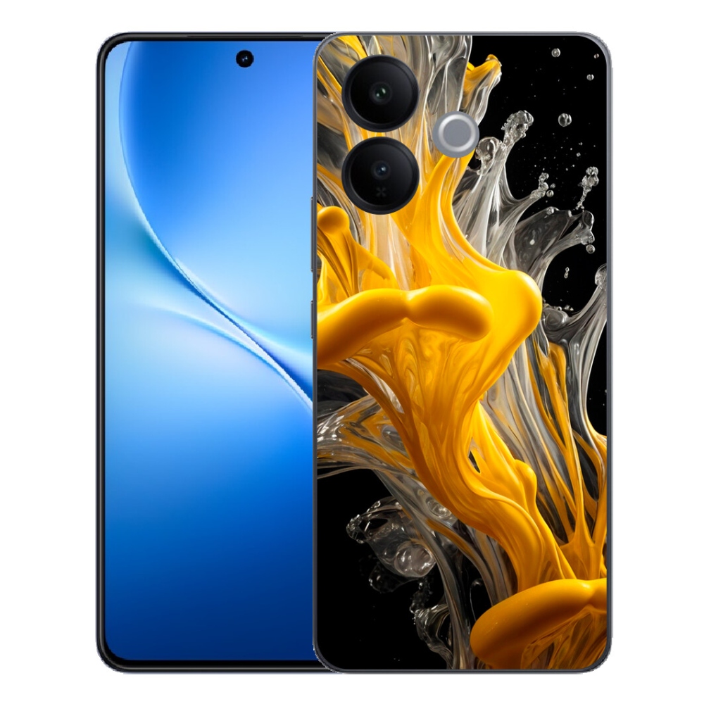 mmCase gélhuzat a Vivo V70 Lite 5G-hez – absztrakt motívum 48