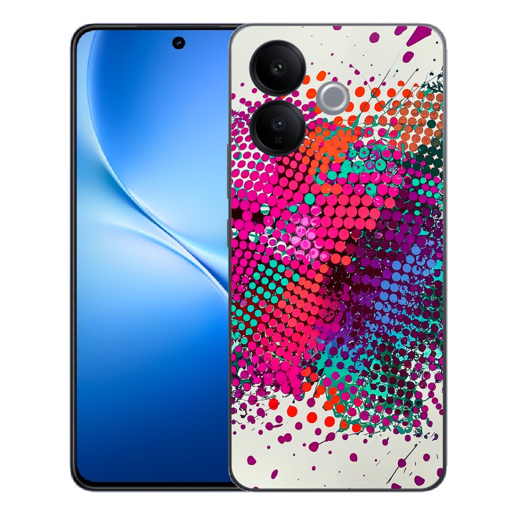 mmCase gélhuzat a Vivo V70 Lite 5G-hez – absztrakt motívum 65