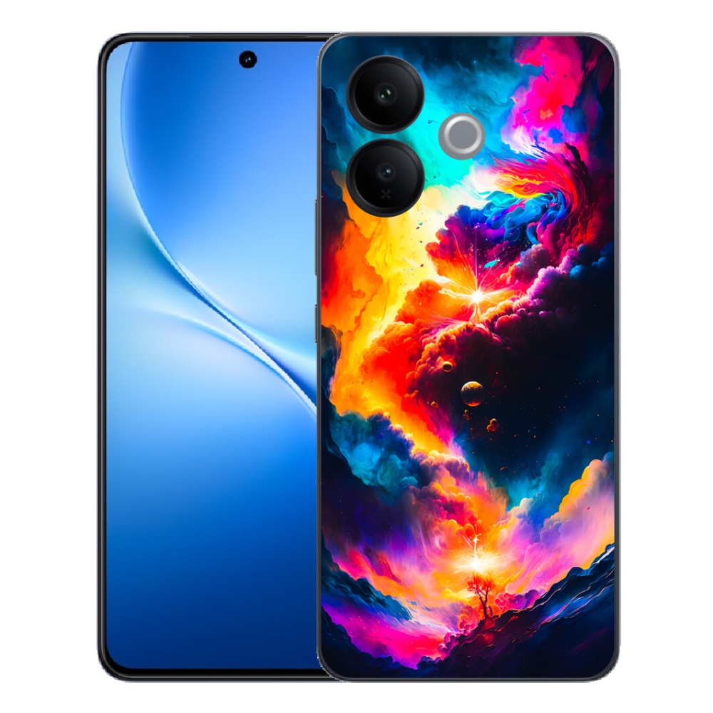 mmCase gélhuzat a Vivo V70 Lite 5G-hez – absztrakt motívum