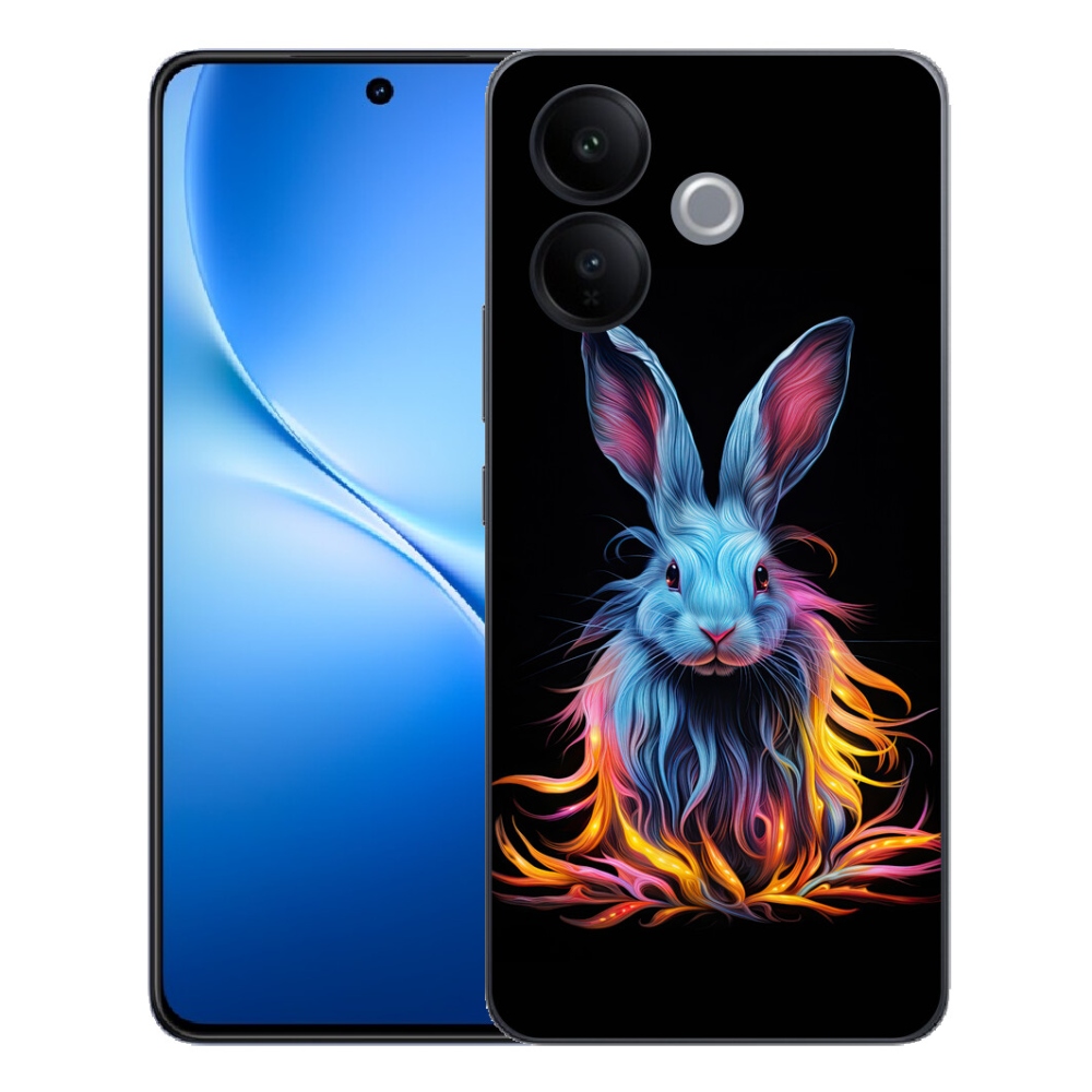 mmCase géltok a Vivo V70 Lite 5G-hez – absztrakt nyúl
