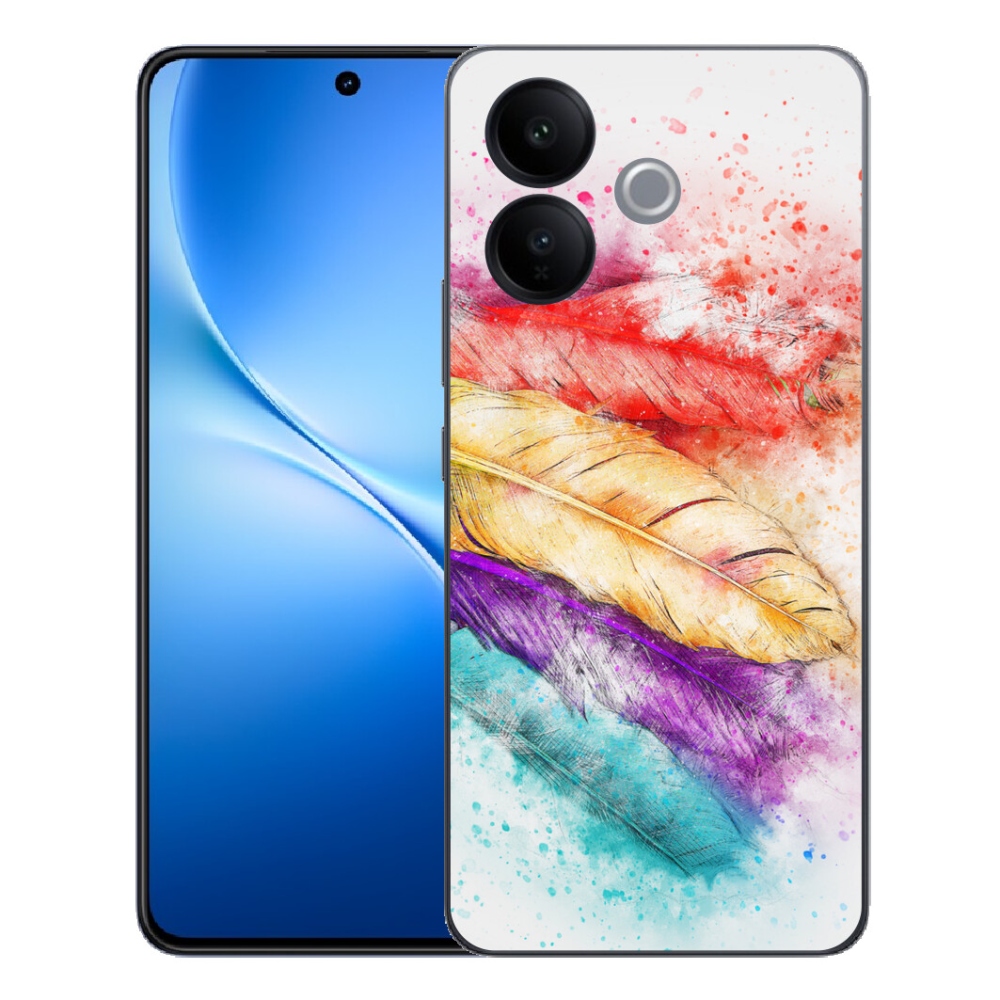 mmCase gél tok a Vivo V70 Lite 5G-hez – színes tollak
