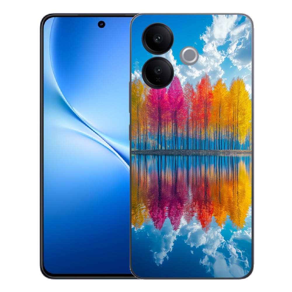 mmCase géltok a Vivo V70 Lite 5G-hez – színes fák
