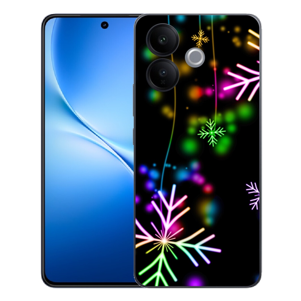 mmCase géltok a Vivo V70 Lite 5G-hez – színes hópelyhek