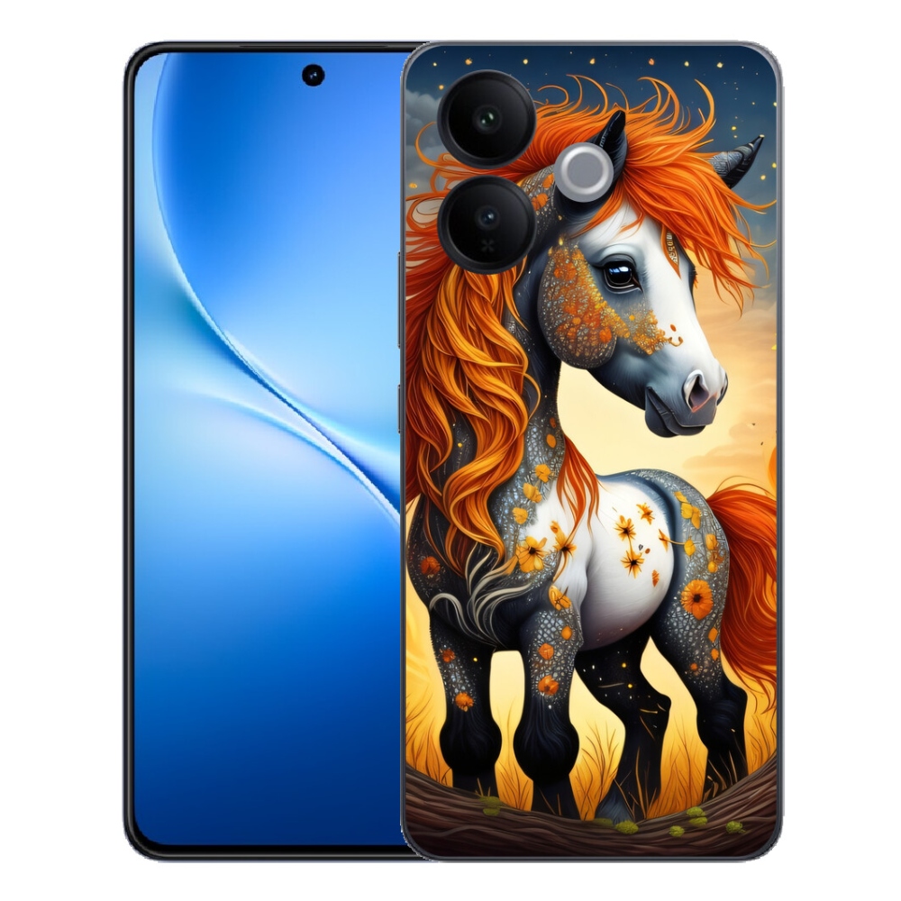 mmCase gél tok a Vivo V70 Lite 5G-hez – színes póni