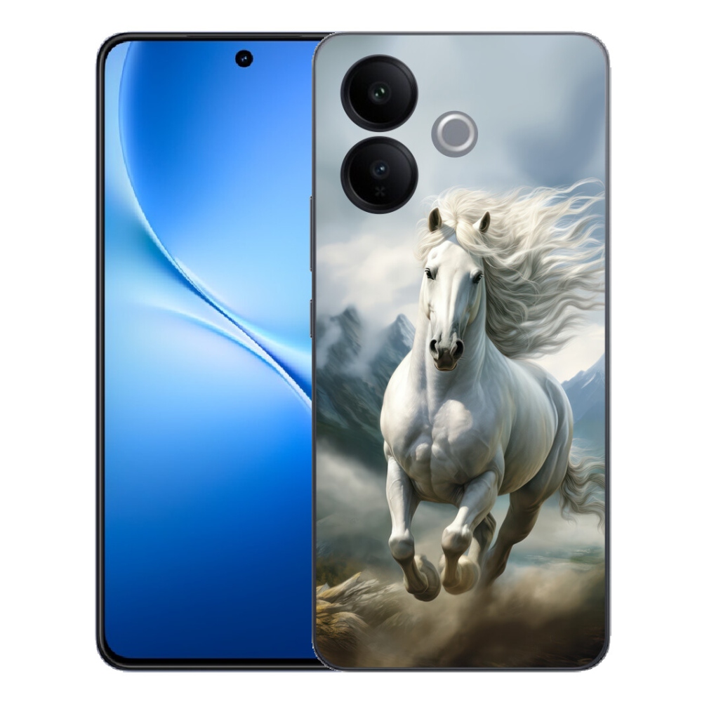 mmCase géltok a Vivo V70 Lite 5G-hez – futó fehér ló 3
