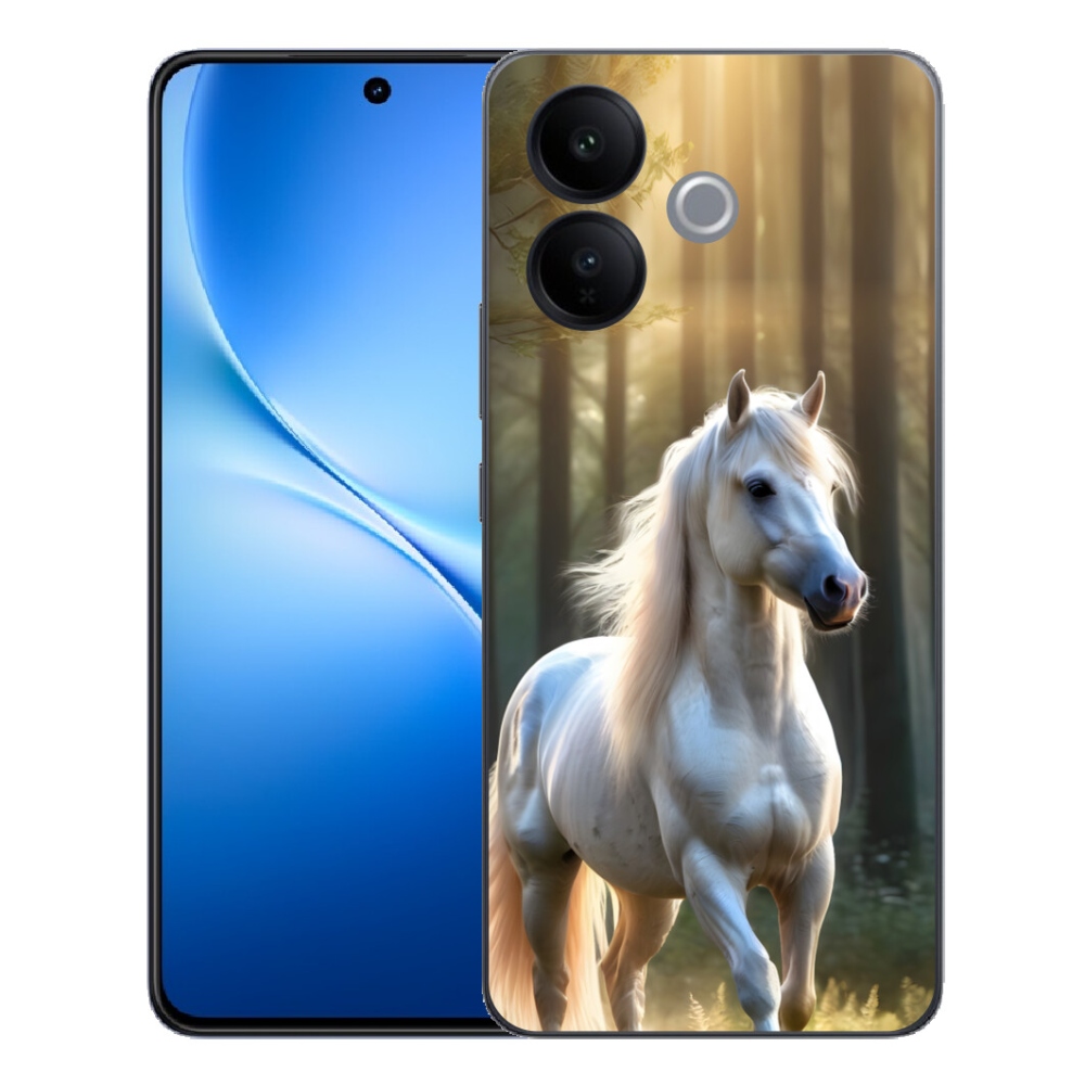mmCase géltok a Vivo V70 Lite 5G-hez – fehér ló 3