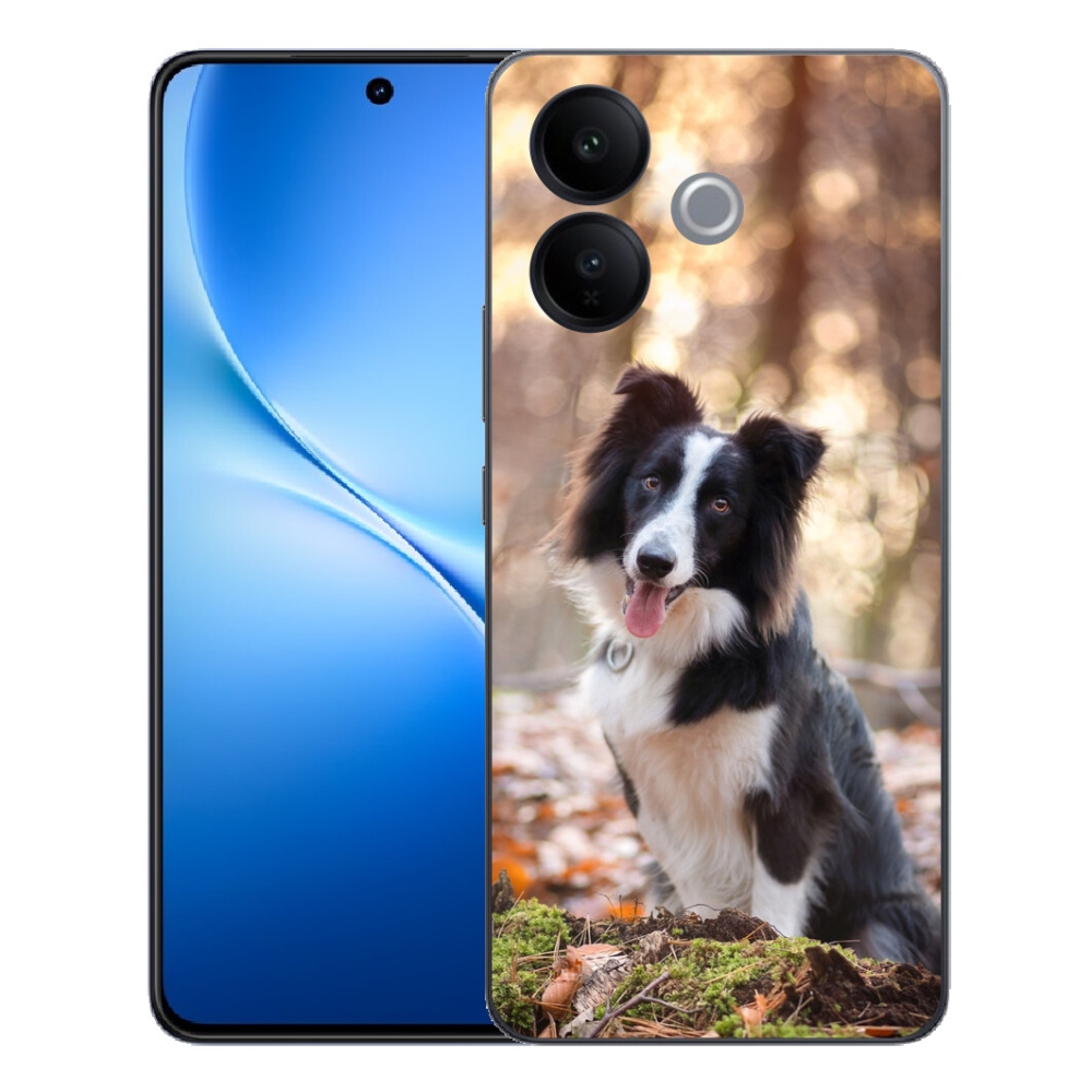 mmCase gél tok a Vivo V70 Lite 5G-hez – border collie 1
