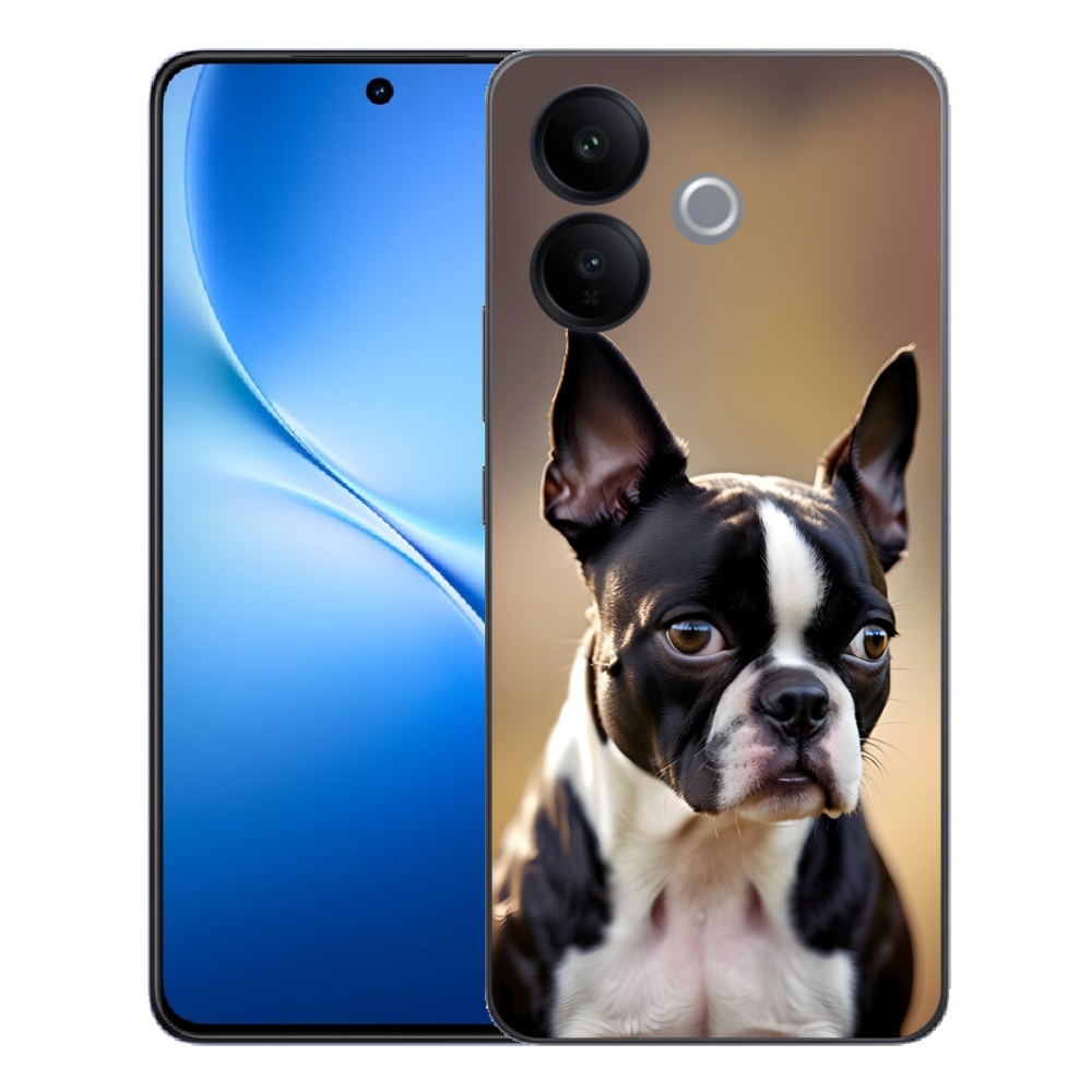 mmCase géltok a Vivo V70 Lite 5G-hez – bostoni terrier