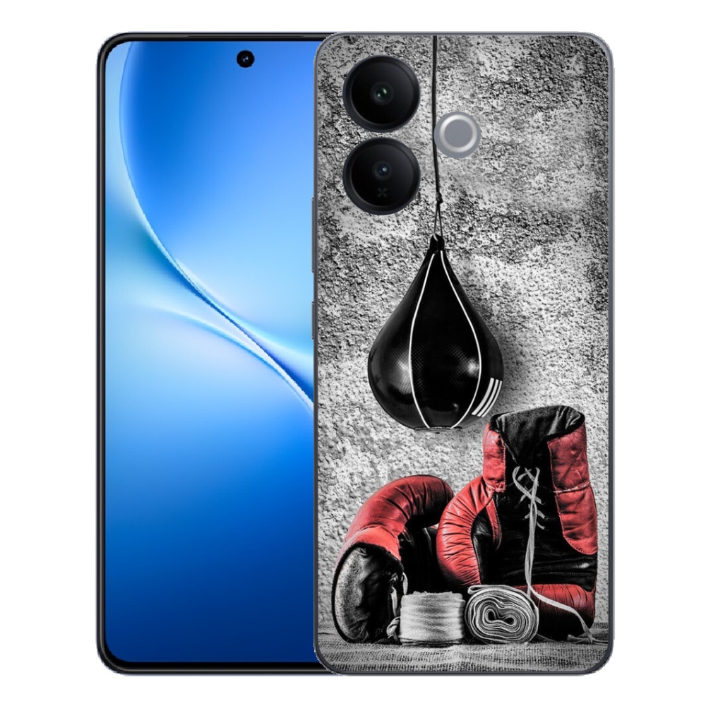 mmCase gél tok a Vivo V70 Lite 5G-hez – bokszzsák és kesztyű
