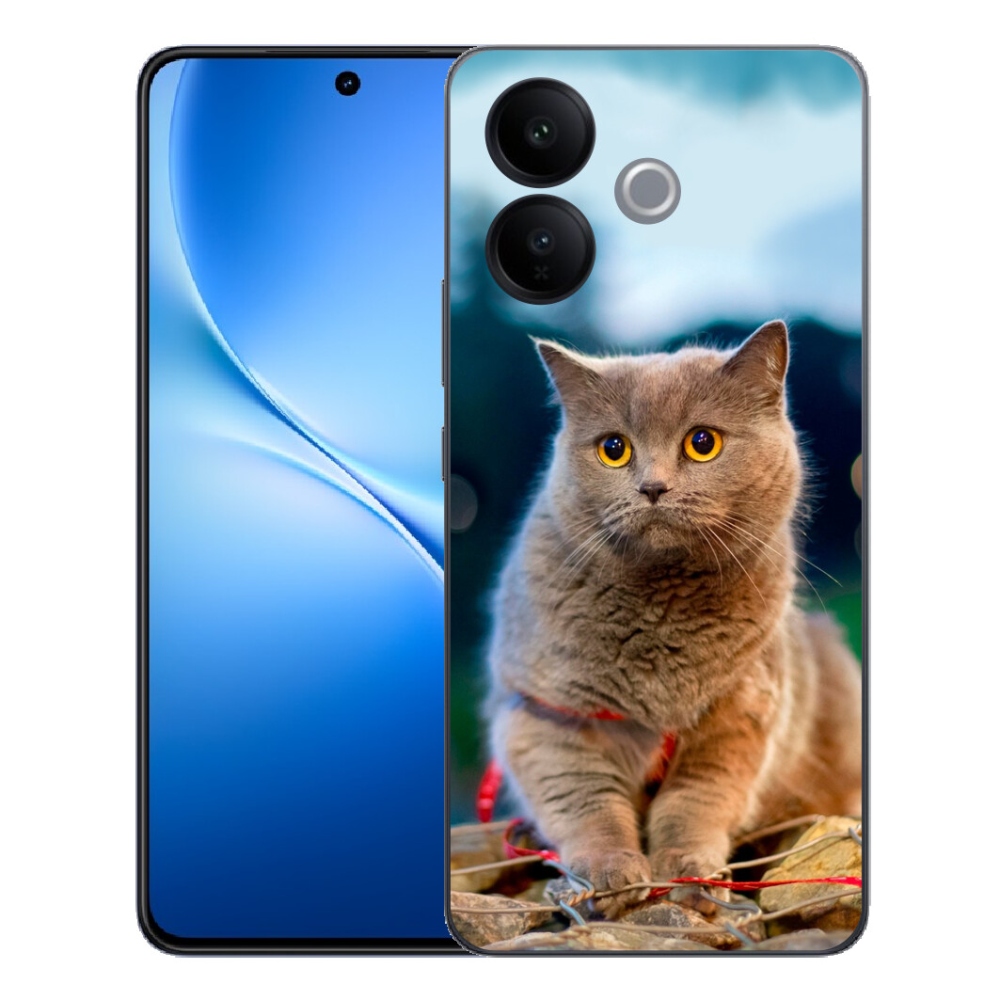 mmCase gél tok a Vivo V70 Lite 5G-hez – brit kék 2