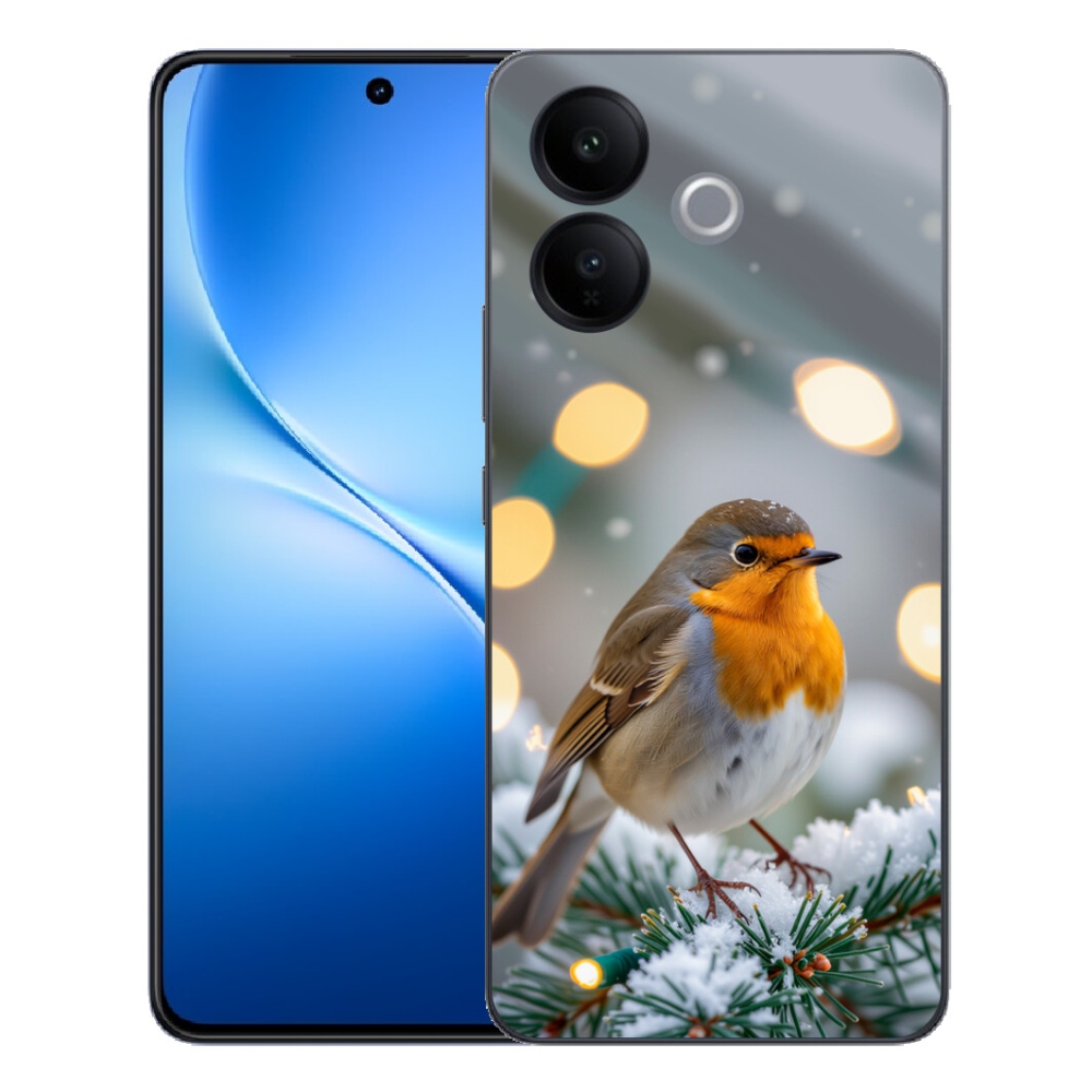 mmCase géltok a Vivo V70 Lite 5G-hez – téli vörös