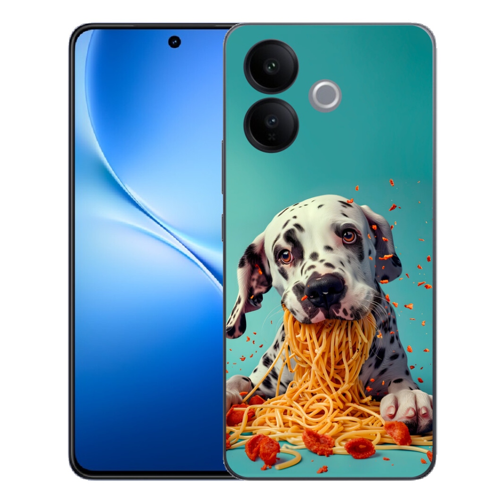 mmCase géltok a Vivo V70 Lite 5G-hez – dalmát és spagetti