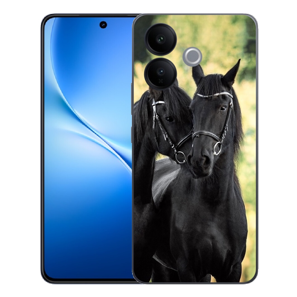 mmCase géltok a Vivo V70 Lite 5G-hez – két fekete ló
