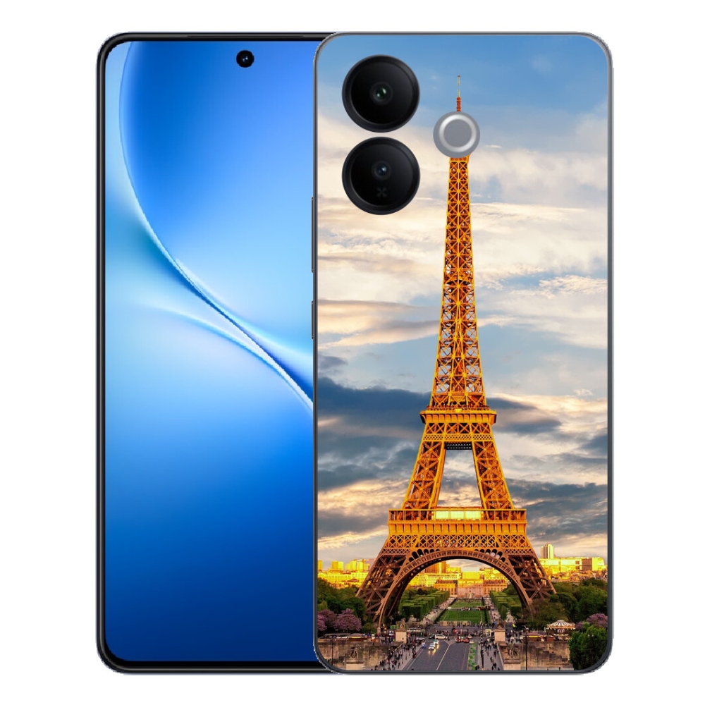 mmCase géltok a Vivo V70 Lite 5G-hez – Eiffel-torony 3