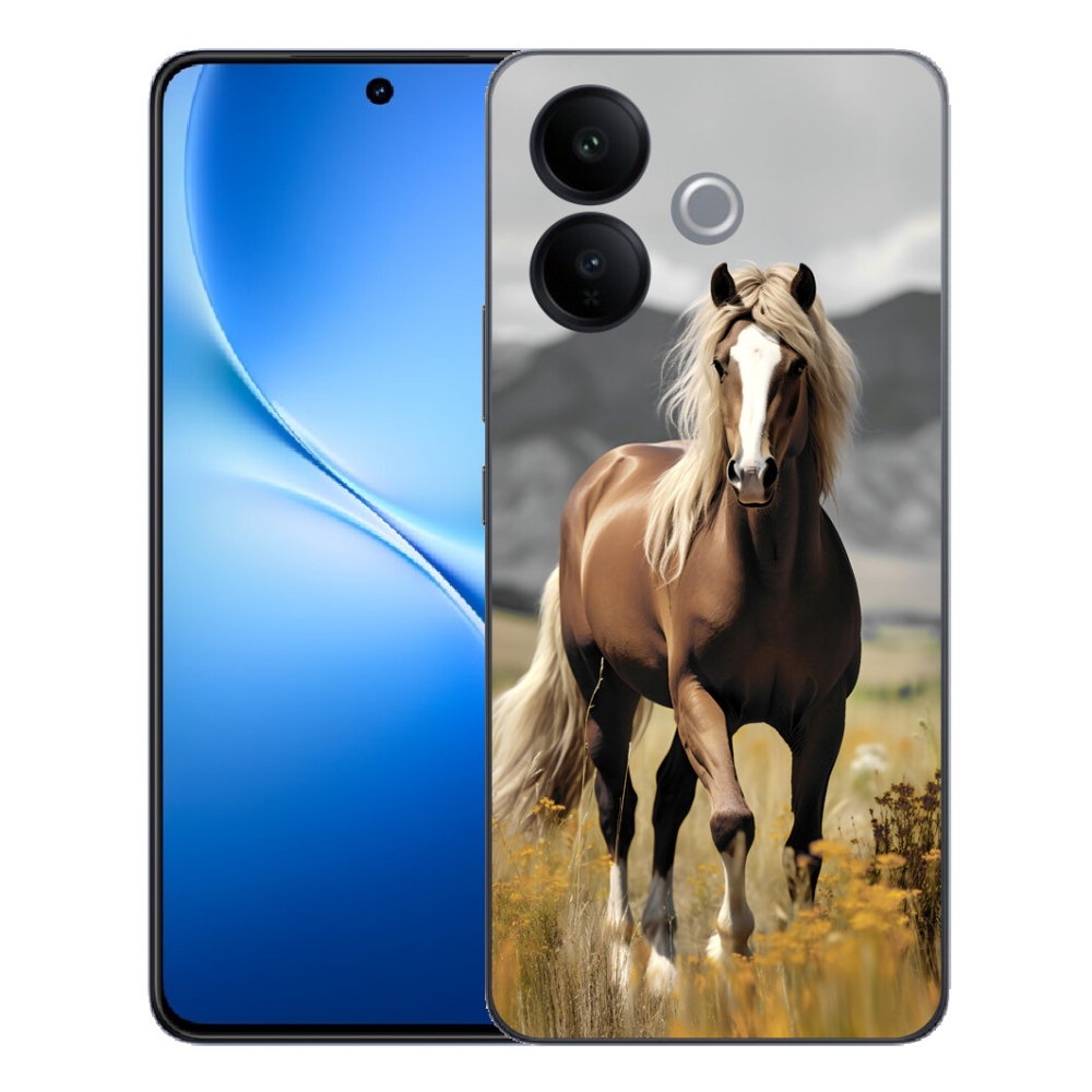 mmCase géltok a Vivo V70 Lite 5G-hez – barna ló 1