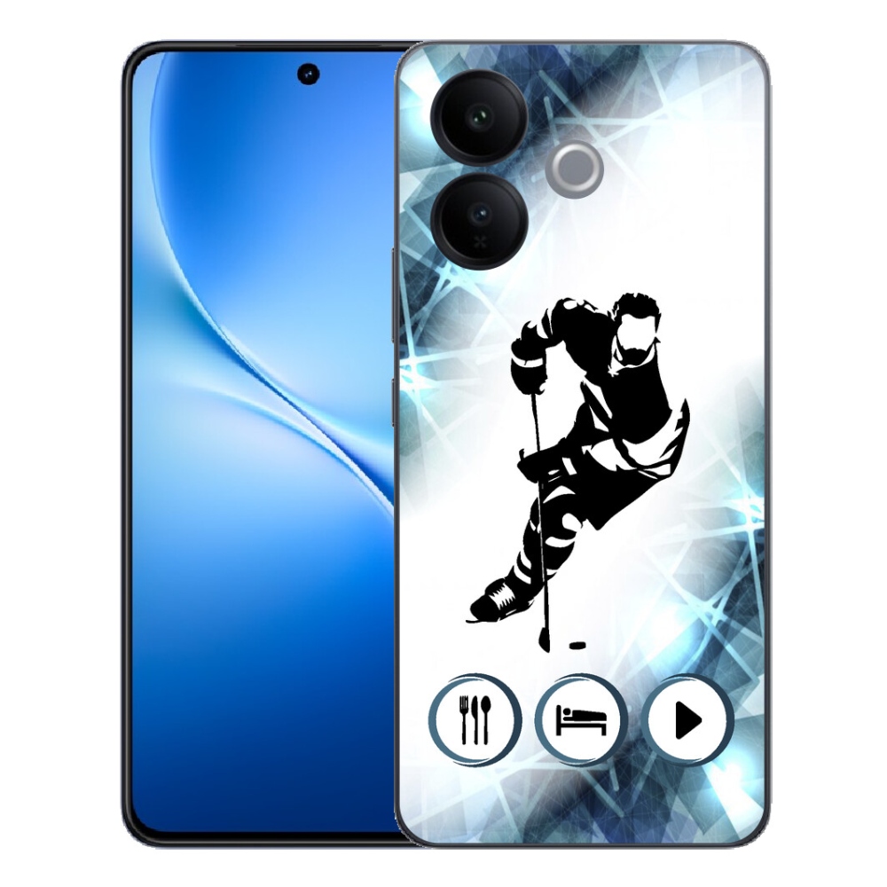 mmCase gél tok a Vivo V70 Lite 5G-hez – jégkorong 1