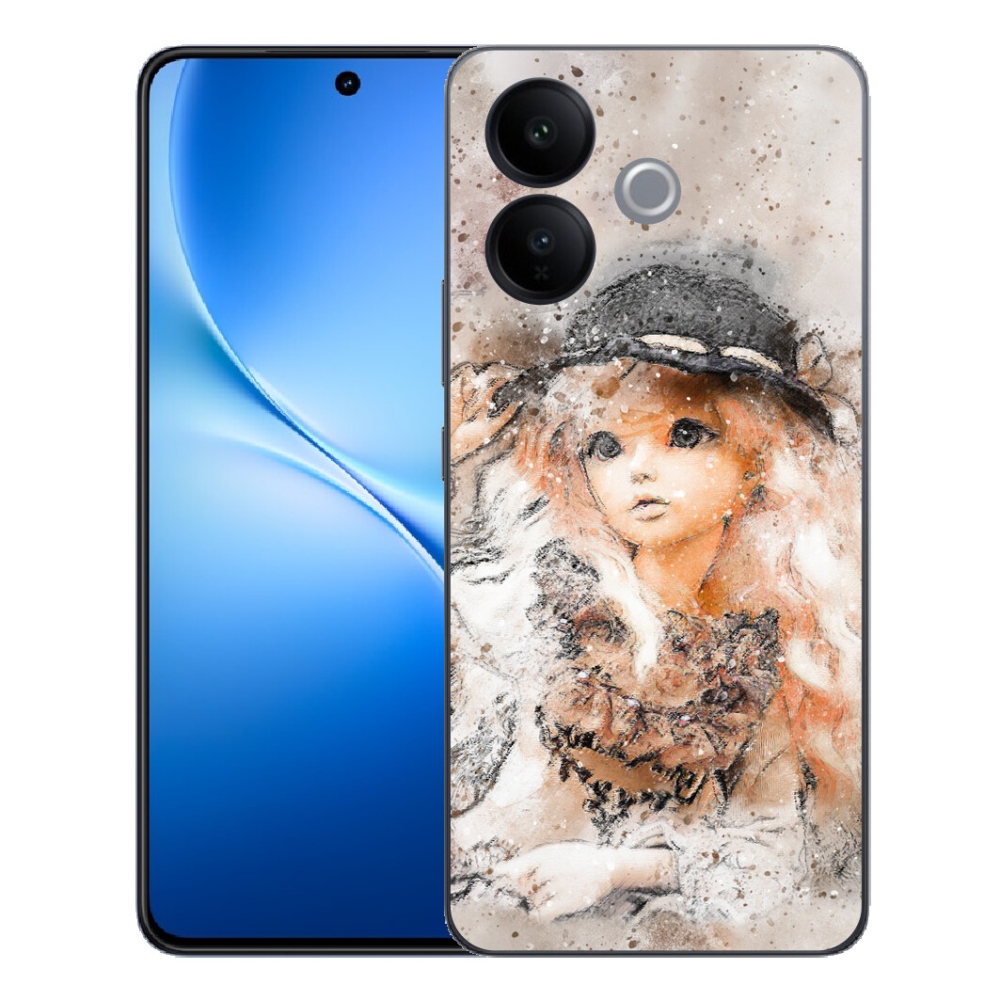 mmCase géltok a Vivo V70 Lite 5G-hez – kalapos kislány