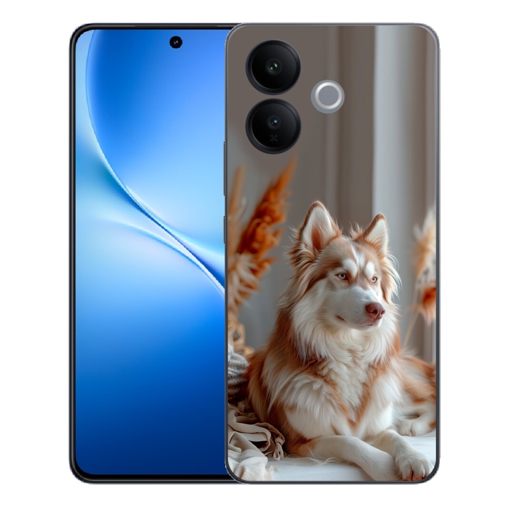 mmCase géltok a Vivo V70 Lite 5G-hez – nyugodt szibériai husky