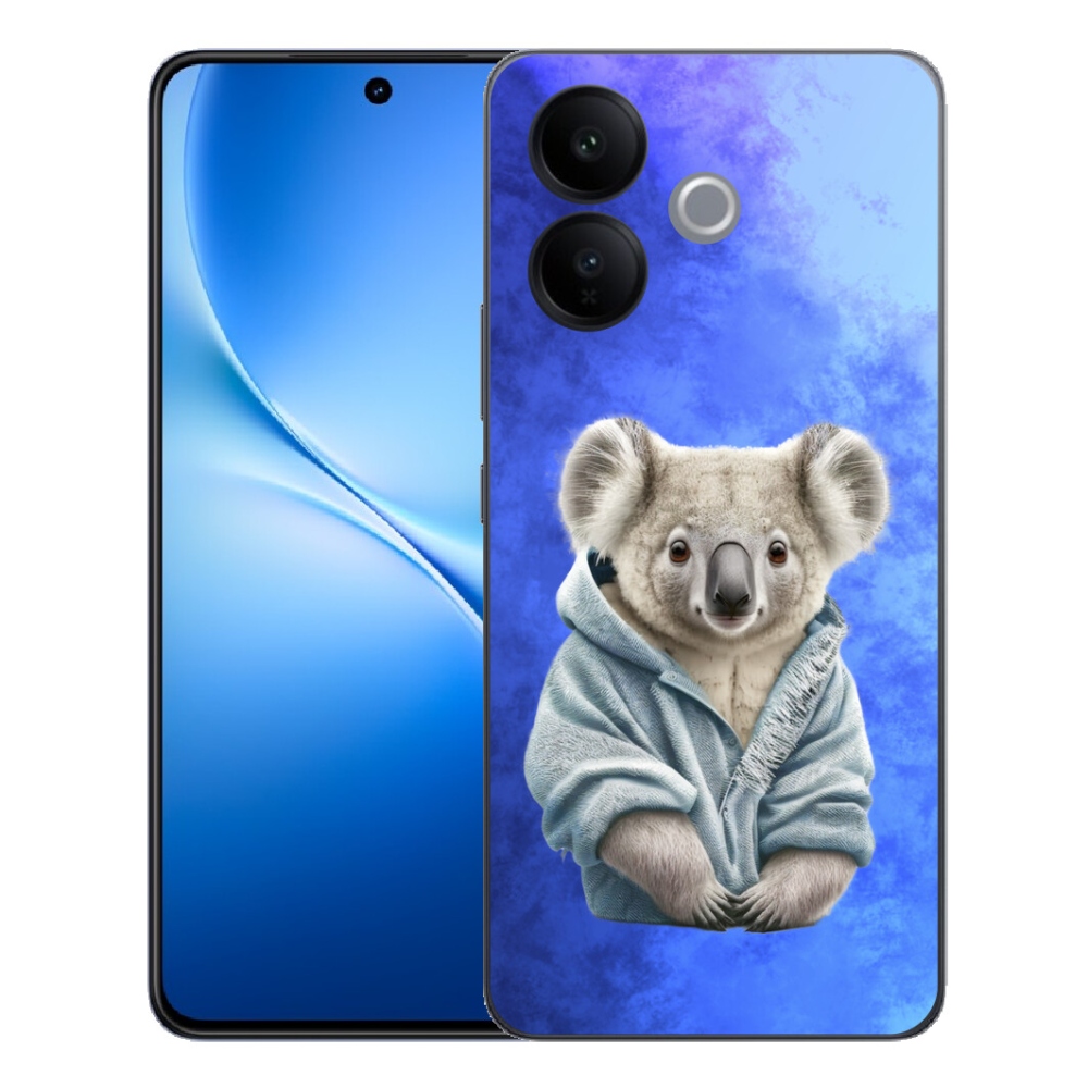 mmCase gélhuzat a Vivo V70 Lite 5G-hez – pulóveres koala