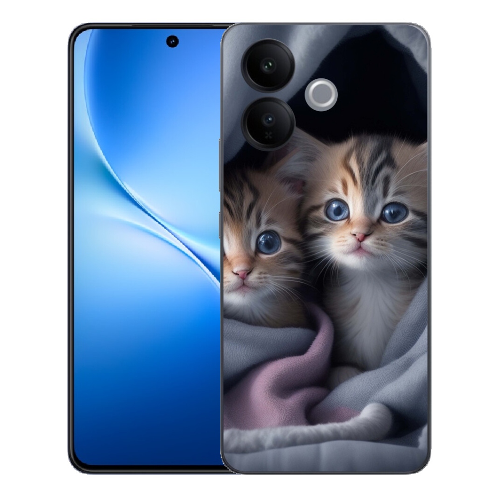 mmCase géltok a Vivo V70 Lite 5G-hez – macska-duó 2