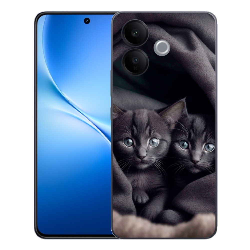 mmCase géltok a Vivo V70 Lite 5G-hez – macska-duó
