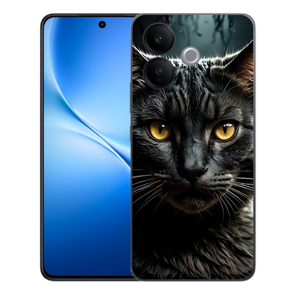 mmCase géltok a Vivo V70 Lite 5G-hez – macskás mintázat 3