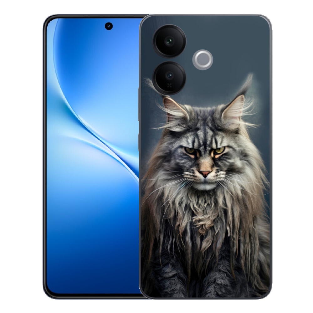 mmCase géltok a Vivo V70 Lite 5G-hez – macskás mintázat 4