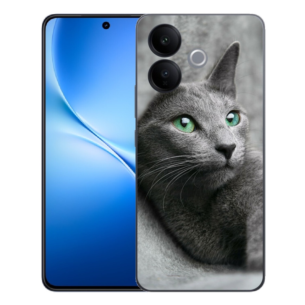 mmCase gél tok a Vivo V70 Lite 5G-hez – macska 2