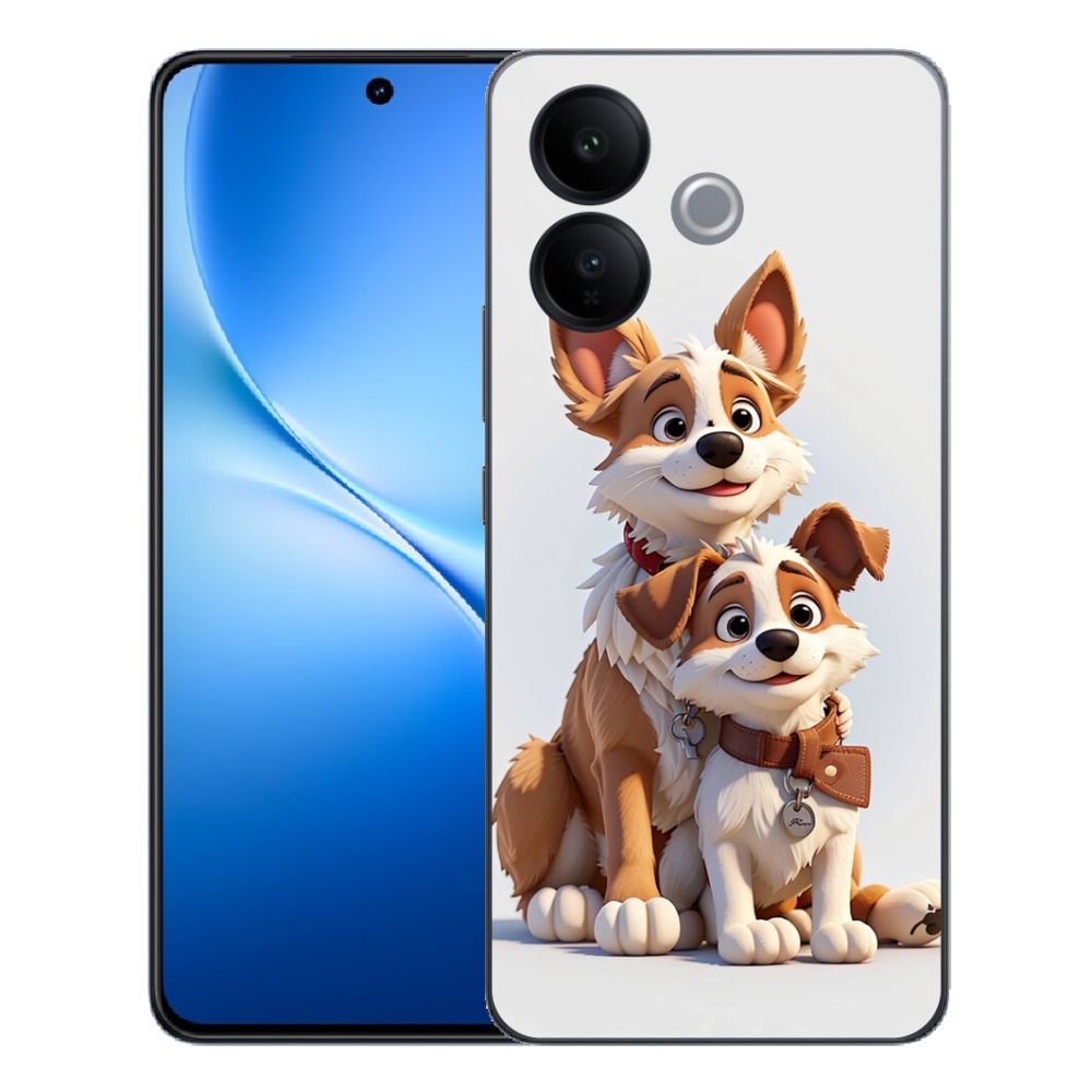 mmCase géltok a Vivo V70 Lite 5G-hez – kutyás mintával