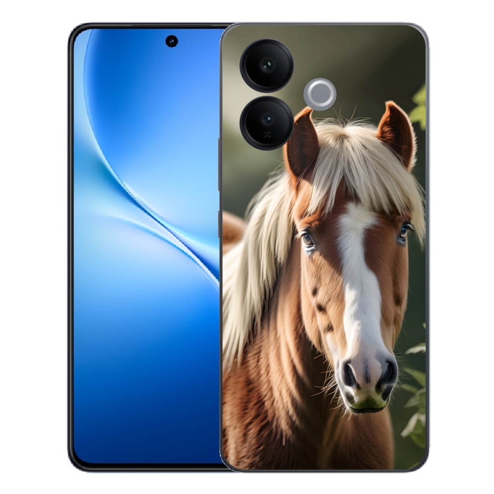 mmCase géltok a Vivo V70 Lite 5G-hez – világos sörényű ló