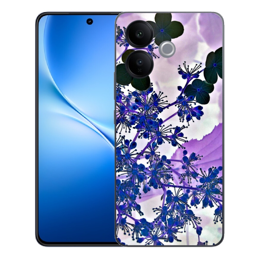mmCase géltok a Vivo V70 Lite 5G-hez – hortenzia virág