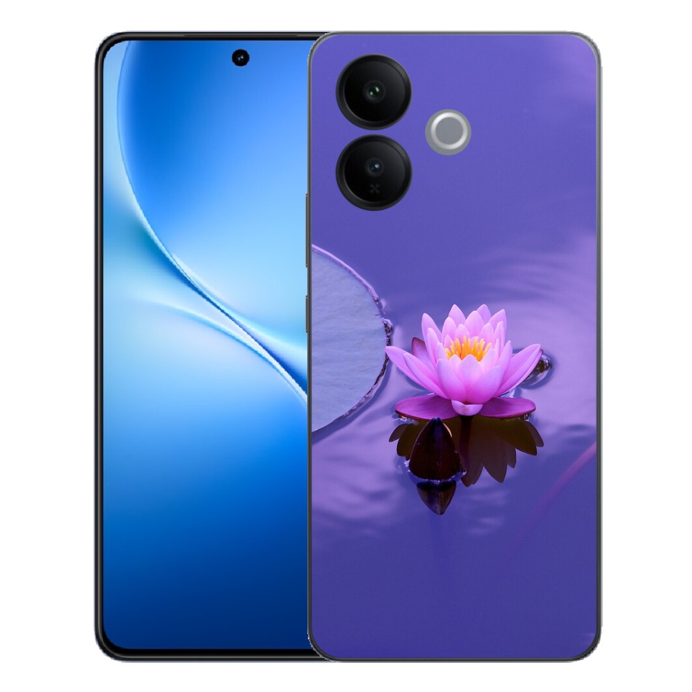 mmCase géltok a Vivo V70 Lite 5G-hez – virág a víz felszínén