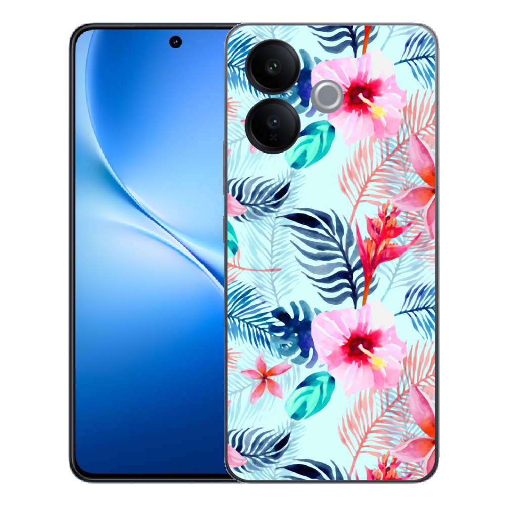 mmCase gélhuzat a Vivo V70 Lite 5G-hez – virágok