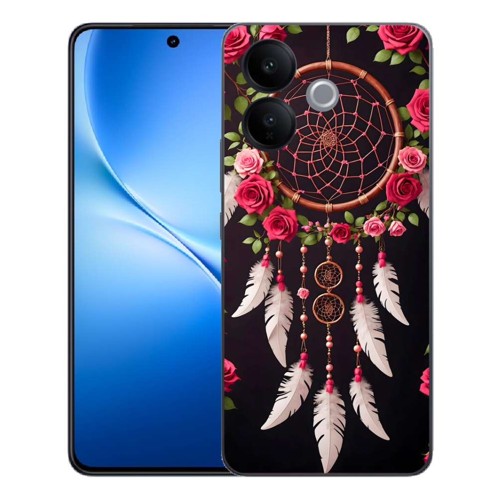 mmCase géltok a Vivo V70 Lite 5G-hez – álomfogó rózsákkal