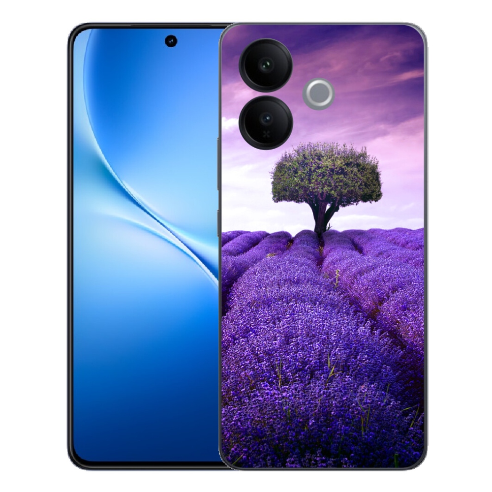 mmCase gélhuzat a Vivo V70 Lite 5G-hez – levendulás rét