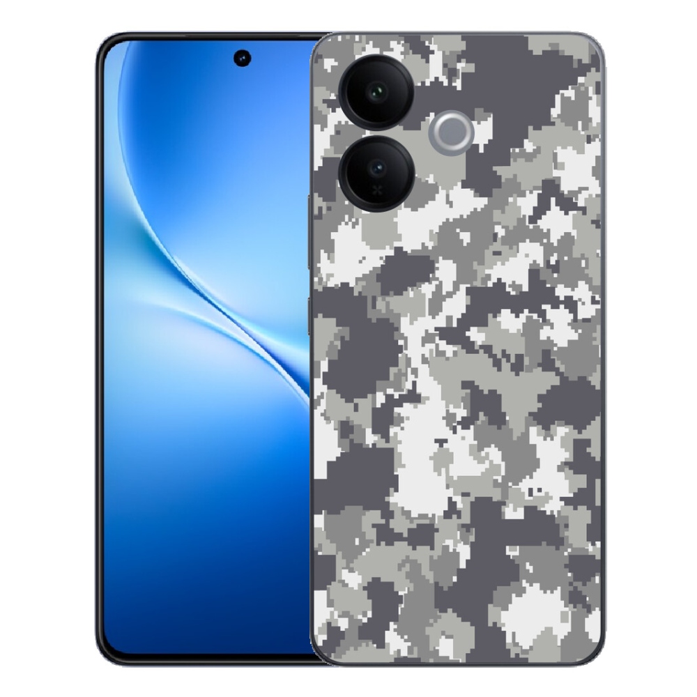 mmCase gél tok a Vivo V70 Lite 5G-hez – kamuflázs mintás 2