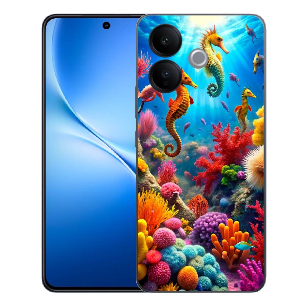 mmCase gélhuzat a Vivo V70 Lite 5G-hez – Tengeri világ 3