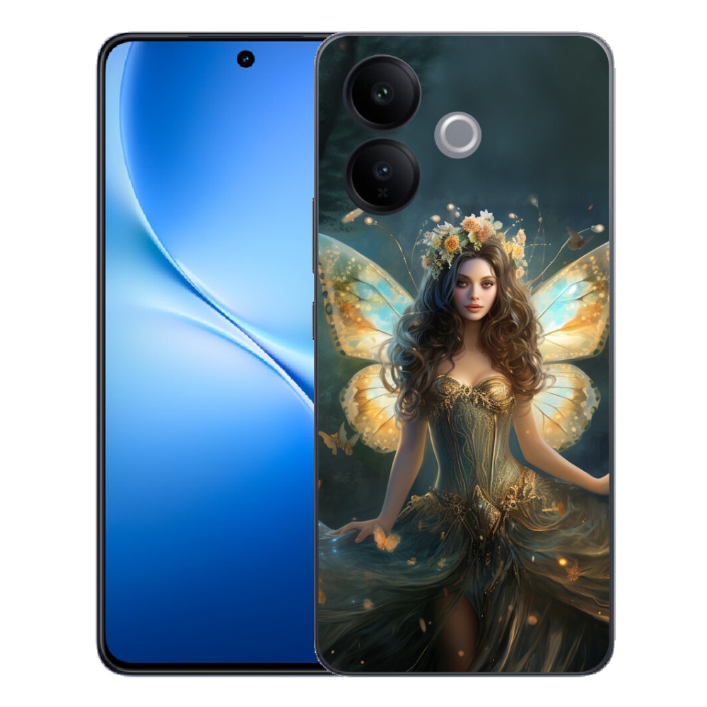 mmCase géltok a Vivo V70 Lite 5G-hez – pillangós nő